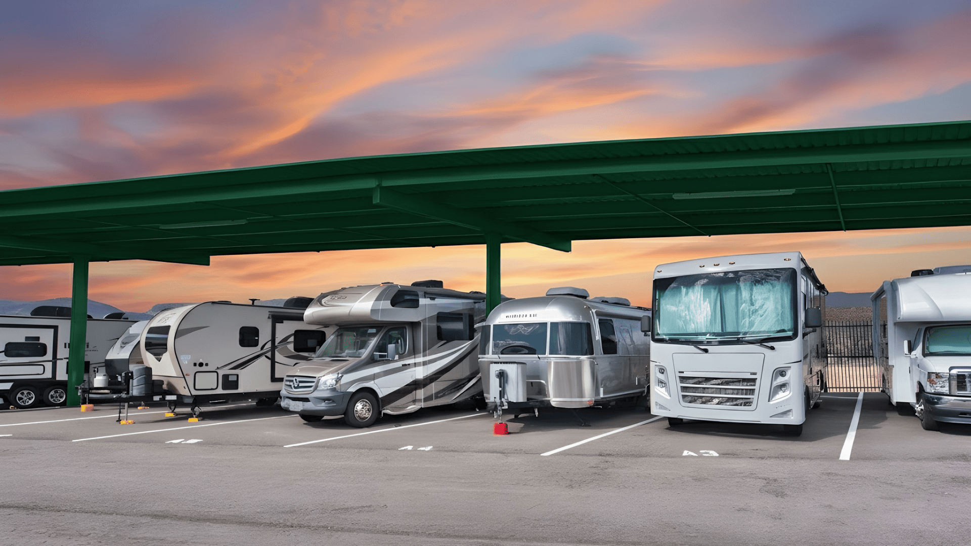 Premium RV storage